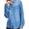 Chemise Vila Vibista Denim Blue Femme