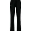 Pantalon Kappa Wastoria Snaps Femme Noire