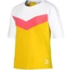 T-Shirt Puma XTG Colorblock Jaune Femme