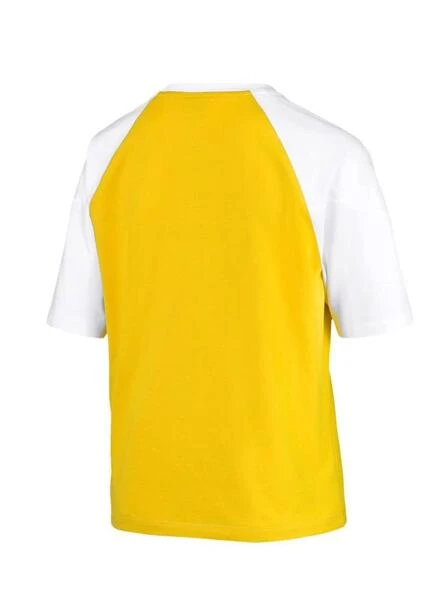 T-Shirt Puma XTG Colorblock Jaune Femme – Image 2