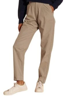Pantalon Superdry Chino Beige Pour Femme