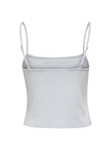 Top Only Larra Cropped Singlet Blanc Pour Femme – Image 2