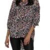 Chemise Only Tamara Loose L / S Noire Pour Femme