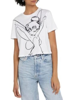 T-Shirt Only Disney Life Cropped Pour Femme