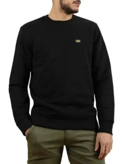 Sweat Klout Basic Noir Pour Homme