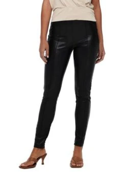 Leggins Only Jessie Faux Leather Noire Pour Femme