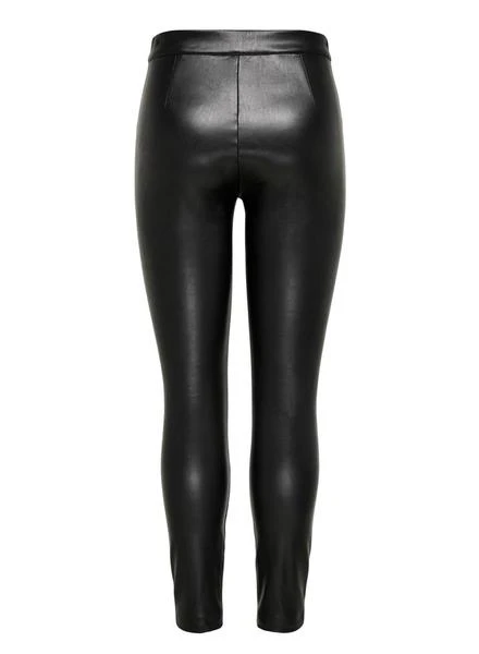 Leggins Only Jessie Faux Leather Noire Pour Femme – Image 6