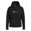 Sweat Tommy Jeans Linear Overlay Noire Femme
