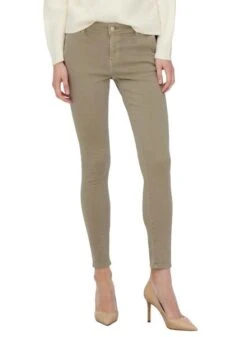 Pantalon Only Blush Chino Skinny Marron Femme