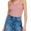 T-Shirt Only Lina Ruffle Rose Pour Femme