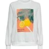 Sweat Only Palma Sport Blanc Pour Femme