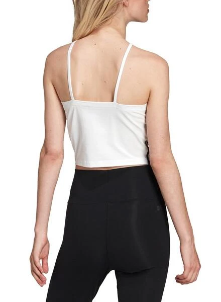 T-Shirt Adidas Adicolor Blanc Femme – Image 2