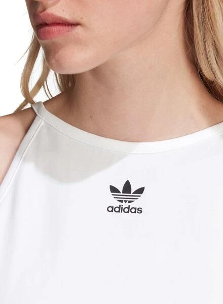 T-Shirt Adidas Adicolor Blanc Femme – Image 4