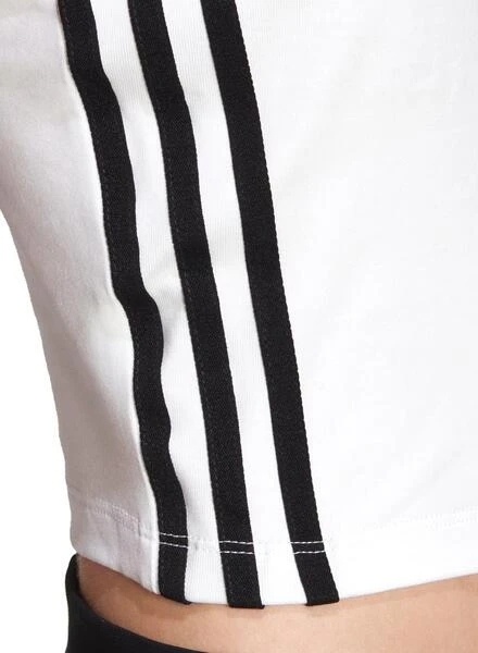 T-Shirt Adidas Adicolor Blanc Femme – Image 5