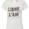 T-Shirt Only Emma Blanc Pour Femme
