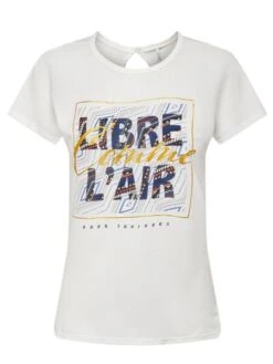 T-Shirt Only Emma Blanc Pour Femme