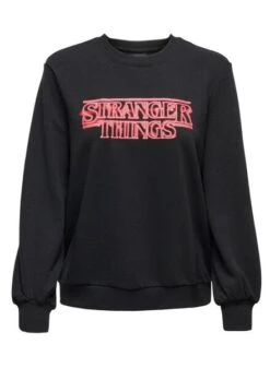Sweat Only Stranger Things Noire Pour Femme
