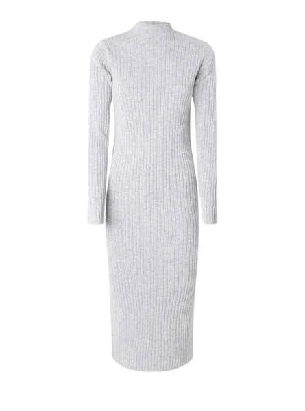 Robe Pepe Jeans Belinda Pour Femme Gris – Image 6