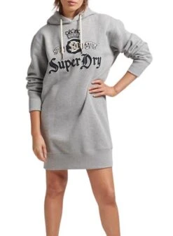 Robe Superdry Pride In Craft Hooded Femme Gris