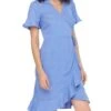 Robe Only Olivia Bleu Pour Femme