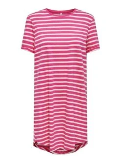 Robe Only May Rayures Rose Pour Femme