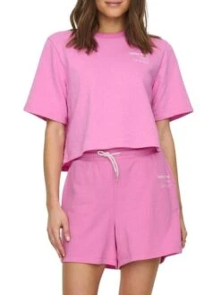 T-Shirt Only Sasja Rosa Pour Femme