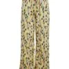 Pantalon Vila Soffy Jaune Pour Femme