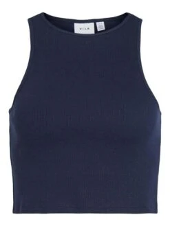 Top Vila Felia Bleu Marine Pour Femme
