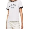 T-Shirt Pepe Jeans Moni Blanc Pour Femme