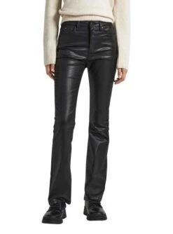 Pantalon Pepe Jeans Dion Flare Noire Pour Femme
