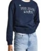 Sweat Pepe Jeans Vella Bleu Bleu Marine Pour Femme