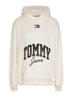Sweat Tommy Jeans New Varsity Blanc Femme
