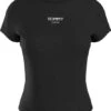 T-Shirt Tommy Jeans Essential Logo Noire Femme