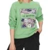 Sweat Only Amour Vert Flores Pour Femme