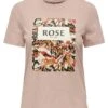 T-Shirt Only Philine Rose Pour Femme