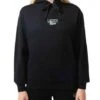Sweat Lacoste Jogger Capuche Noire Pour Femme