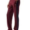 Pantalon Lacoste Paris Interlock Bordeaux Femme