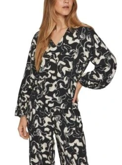 Chemise Vila Vidogme Noire Pour Femme