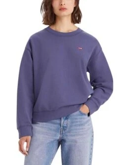 Sweat Levis Morado Standard Pour Femme