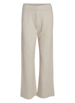 Pantalon Vila Violivinja Beige Pour Femme