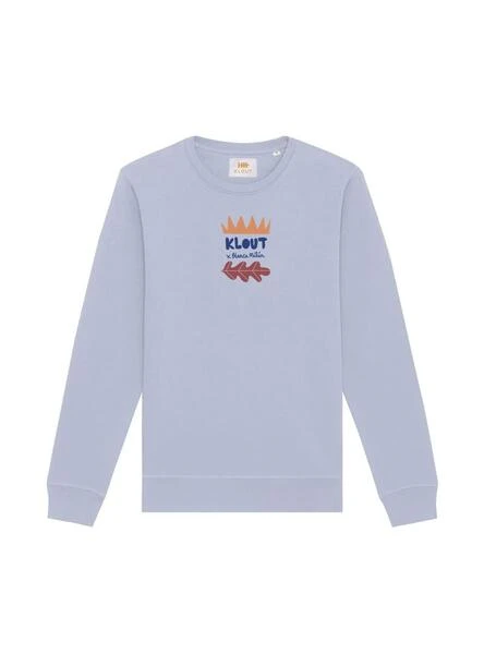 Sweat Klout Blanc Millán I Bleu Unisex – Image 7