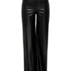Pantalon Only Madison Max Wide Noire Pour Femme