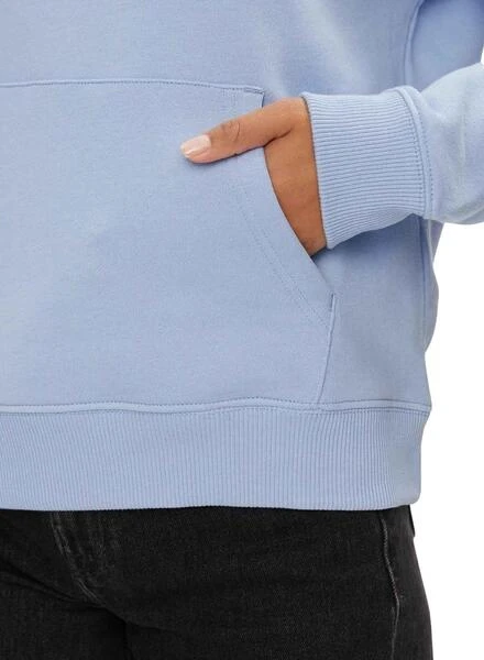 Sudadera Tommy Jeans Drawcord Hoodie Bleu Femme – Image 4