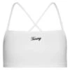 Haut Tommy Jeans Blanc à Bretelles Pour Femme