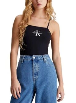 Body Calvin Klein Monologue Strappy Noir Femme