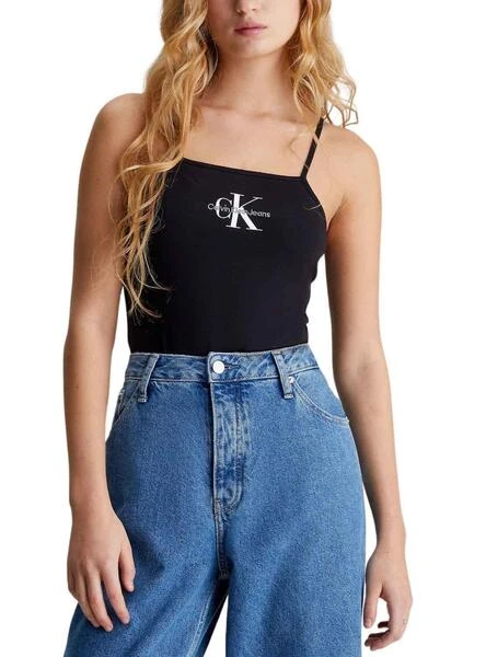 Body Calvin Klein Monologue Strappy Noir Femme