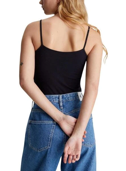 Body Calvin Klein Monologue Strappy Noir Femme – Image 2