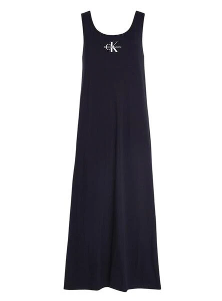 Robe Calvin Klein Monologue Loose Noir Femme – Image 5