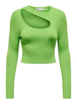 Top Only Meddi Peek A Boo Vert Pour Femme