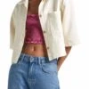 Chemise Pepe Jeans Elle Beige Pour Femme